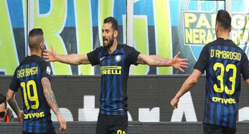 بالفيديو.. الانتر يكتسح أتالانتا 7-1 ويدخل المربع الذهبي للكالتشيو مؤقتا